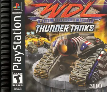 World Destruction League - Thunder Tanks (US) box cover front